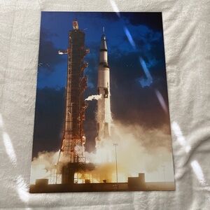 Displate Rocket Metal Poster